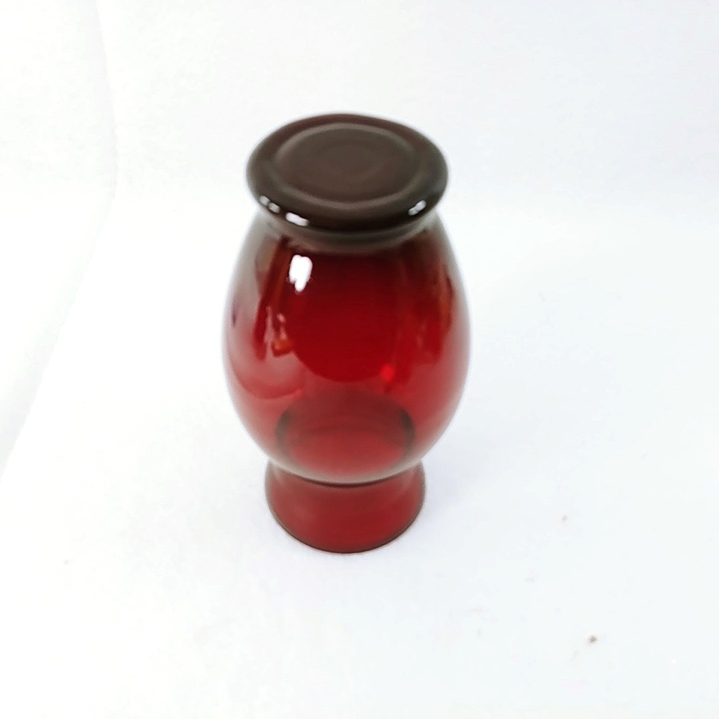 Vase Anchor Hocking Royal Ruby Red 6.5" Vintage
