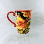 Load image into Gallery viewer, Pitcher Floral Hibiscus Certified International Tre Sorelle 8 1/2&quot;
