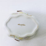 Load image into Gallery viewer, Candy Dish Basket Ceramic with Handle Bunny Motif Wicks N Sticks Japan
