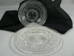 Load image into Gallery viewer, Vtg. Glass Bread Plate and Bowl 7&quot; 2 pc. set
