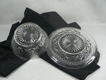 Load image into Gallery viewer, Vtg. Glass Bread Plate and Bowl 7&quot; 2 pc. set
