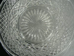 Load image into Gallery viewer, Vtg. Glass Bread Plate and Bowl 7&quot; 2 pc. set
