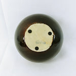 Load image into Gallery viewer, Vase Planter Pot Ceramic Pottery Brown Raised Loops
