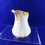 Load image into Gallery viewer, Creamer Raised Gold Moraige Trim Details Artist Initialed
