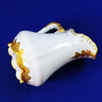 Load image into Gallery viewer, Creamer Raised Gold Moraige Trim Details Artist Initialed
