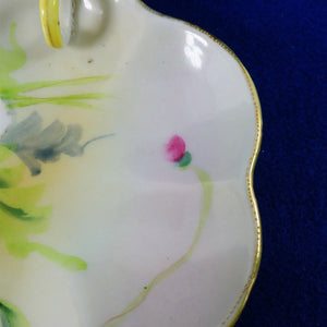 Trinket Candy Dish Hand Painted GLORIA L W and Co Nippon