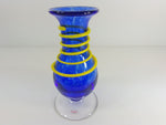 Load image into Gallery viewer, Sabina Rymanow Art Glass Sculptural Vase with 3-D Spiral, 9&quot;
