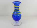 Load image into Gallery viewer, Sabina Rymanow Art Glass Sculptural Vase with 3-D Spiral, 9&quot;
