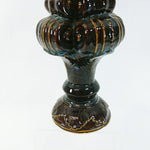 Load image into Gallery viewer, Finial Tall Column Scroll Design Mantel Tabletop Decor Ceramic 15.5&quot; Tall

