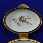 Load image into Gallery viewer, The Staffordshire Enamels &quot;Old Hall&quot; Pill Box Collection with Hinged Lid
