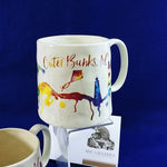 Load image into Gallery viewer, Mugs Coffee Mugs Outer Banks NC Souvenir Memorabilia 16 Ounce Capacity Set of 2
