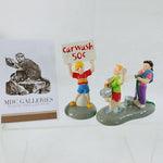 Load image into Gallery viewer, Dept 56 Original Snow Village Collection &quot;Car Wash Fundraiser&quot; Orig Box 2 Piece
