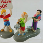 Load image into Gallery viewer, Dept 56 Original Snow Village Collection &quot;Car Wash Fundraiser&quot; Orig Box 2 Piece
