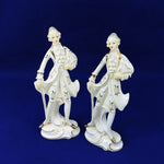 Load image into Gallery viewer, Victorian Porcelain Male Figurine Gold Details Handpainted Tilso Japan Numbered
