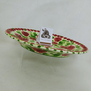 Serving Platter Emily Rose by Don Swanson Tabletops Unlimited 16"