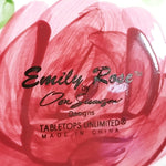 Load image into Gallery viewer, Serving Platter Emily Rose by Don Swanson Tabletops Unlimited 16&quot;
