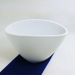 Ceramic Art Bowl, Modern Curved Look, Made in Germany Retro Modern