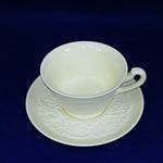Load image into Gallery viewer, Wedgwood Teacup Saucer Patrician Pattern Porcelain Ivory Collectible Vintage
