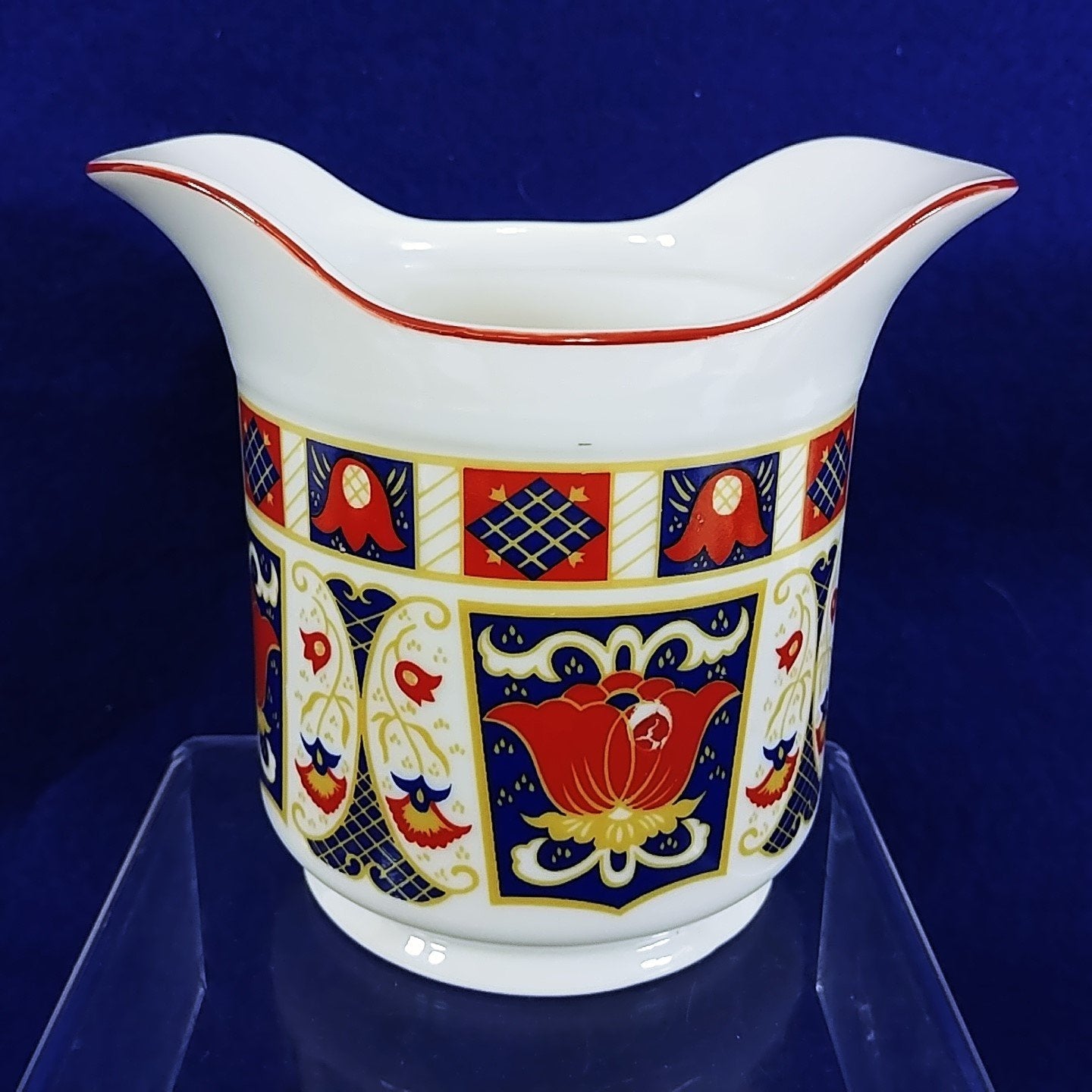 Vase Derbyshire by Seymour Mann Fine China Vintage Collectibles 4.5"