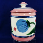 Load image into Gallery viewer, Canister Extra Large Gail Pittman Novak Pattern Vintage Signed Dated 7.25&quot;
