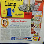 Load image into Gallery viewer, Betty Crocker Hurricane Lamp Ethyl Gasoline Corp Magazine Advertisement Print Ad
