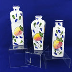 Load image into Gallery viewer, Vases Decorative Bottles Decanters BIA Cordon Bleu Strawberry Design Set of 3
