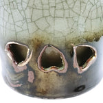 Load image into Gallery viewer, Coffee Cup Tea Cup Somayaki Double Wall Soma Ware Horse Crackle Finish 3.25&quot; H
