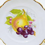 Load image into Gallery viewer, Haviland Plates Fruit Theme Gold Trim Scalloped Edges Porcelain Bavaria Germany
