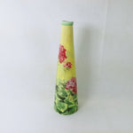 Load image into Gallery viewer, Vase Artist Carol Rowan Geraniums Collection Enesco Group Ceramic 12&quot;
