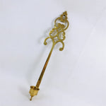 Load image into Gallery viewer, Candle Holder Sconce Solid Brass Wall Mounted Vintage Home Decor 21&quot;
