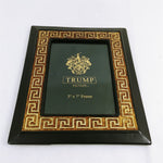 Load image into Gallery viewer, Picture Frame Trump Home Logo Raised Geometric Aztec Design Holds 5&quot; by 7&quot; Photo
