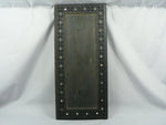 Load image into Gallery viewer, Vintage Handmade Serving Tray wooden &amp; metal Insert Cut Out Detailing

