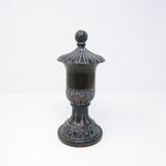 Load image into Gallery viewer, Decorative Finial Geometric Pattern Home Table Decor Brown 10.5&quot;
