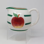 Load image into Gallery viewer, Water Beverage Pitcher Apple Motif Asia Master Group Hallmark Vintage Decor 7&quot;
