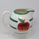Load image into Gallery viewer, Water Beverage Pitcher Apple Motif Asia Master Group Hallmark Vintage Decor 7&quot;
