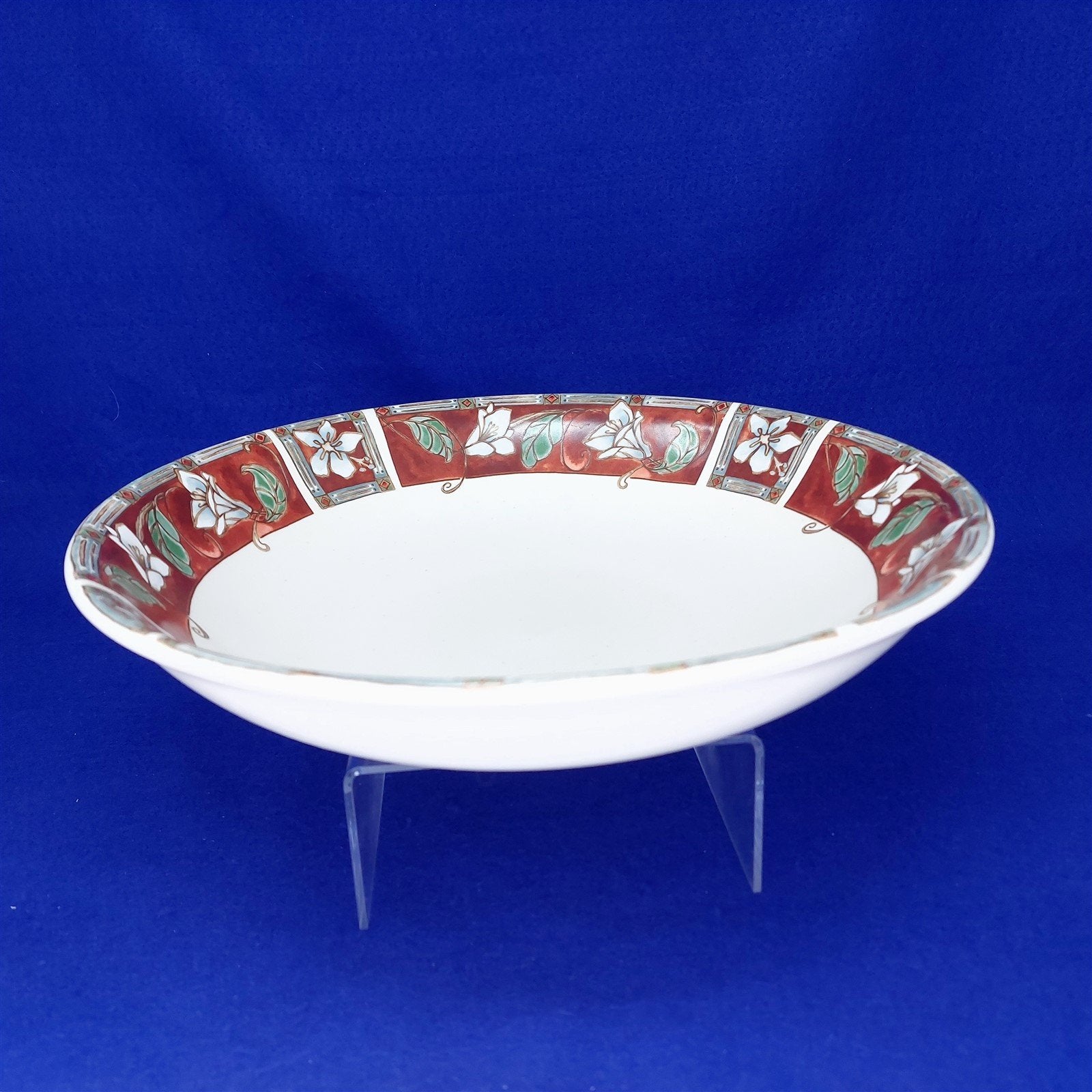 Serving Bowl Pasta Bowl Pfaltzgraff Pattern "Mission Flower" 11" Diameter