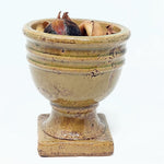 Load image into Gallery viewer, Vase Urn Planter Stone-Look Ceramic Vintage Home Decor 6&quot;
