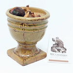 Load image into Gallery viewer, Vase Urn Planter Stone-Look Ceramic Vintage Home Decor 6&quot;
