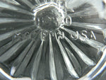 Load image into Gallery viewer, Candy Mint Nut Dish Glass Layered Diamond Pattern Homco USA
