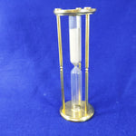 Load image into Gallery viewer, Hourglass Timer Made In England Brass 10.5&quot; Vintage Home Decor
