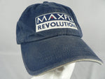 Load image into Gallery viewer, Maxfli Revolution Golf Baseball Cap Hat Adj. OSFM hook &amp; loop strap
