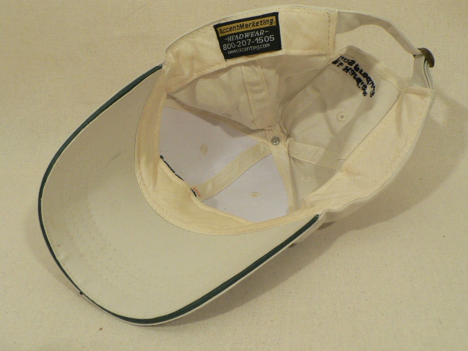 Vintage Boise James Hardy Building Golf Trucker Cap Hat one size fits adj. strap