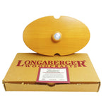 Load image into Gallery viewer, Longaberger Woodcrafts Lid For Century Basket Original Box 53635
