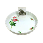 Load image into Gallery viewer, Christineholm Pie Quiche Tart Pie Pan Baking Dish Roses Vintage 10&quot;
