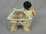 Load image into Gallery viewer, Vtg Asian Pocket Planter Made in Japan Hand Painted Chop Marked
