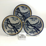Load image into Gallery viewer, Eclectique Kai Kai Plates Peace Dove With Olive Branch Design 3 pc set
