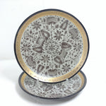 Load image into Gallery viewer, Eclectique Kai Kai Collector Decorator Plates 2 pcs w/Wall Hangers
