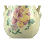 Load image into Gallery viewer, Vase Royal Copley Floral Design Beaded Double Handles 6&quot; Tall
