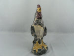 Load image into Gallery viewer, Rooster Ceramic Figurine Primitive Artistic Folk Art Farmhouse Cottage Core Deco
