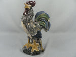 Load image into Gallery viewer, Rooster Ceramic Figurine Primitive Artistic Folk Art Farmhouse Cottage Core Deco
